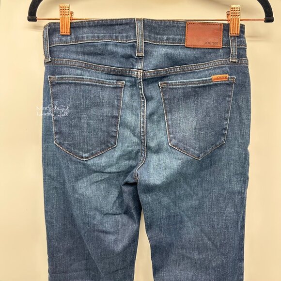 Joe's Jeans The Olivia Mid-Rise Cropped Flare Ankle Jeans Size 25 - Picture 3 of 6